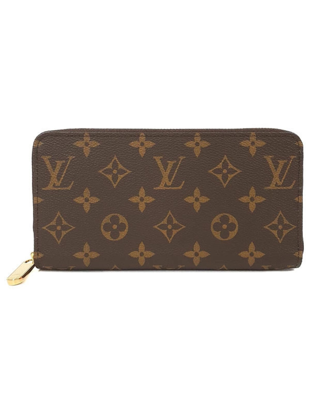 Louis Vuitton Monogram Zippy Wallet Round Zipper Long